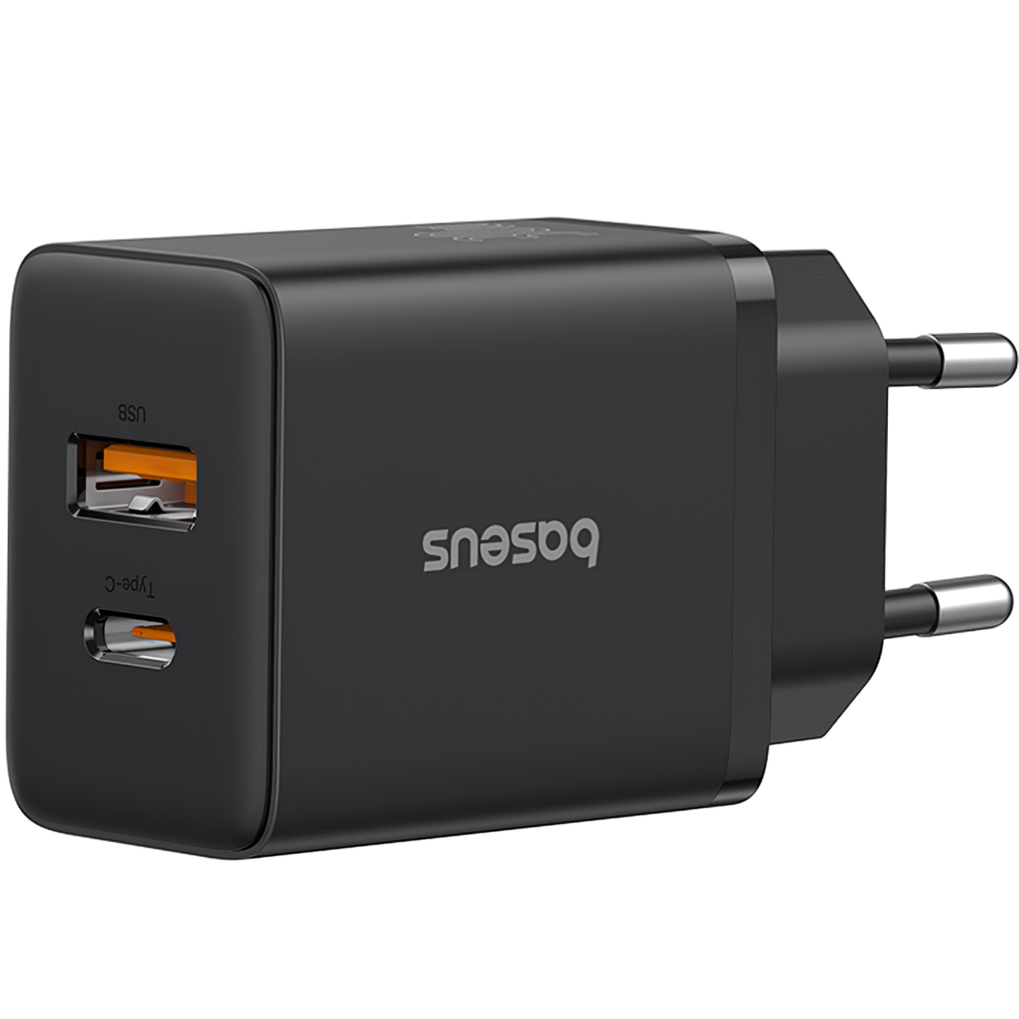 Baseus Cube Nettlader, 20W, 3A, 1 x USB-A - 1 x USB-C, Svart P10111403113-00