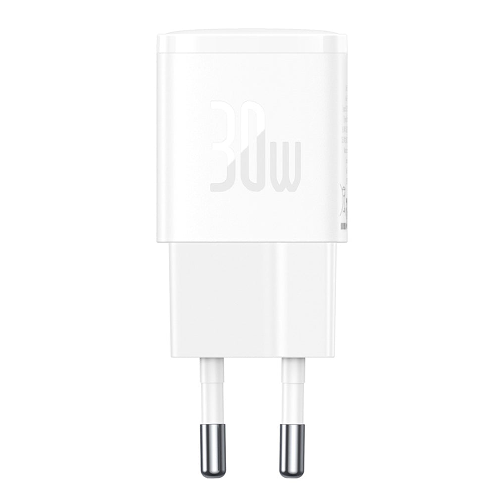 Baseus Cube Pro nettverkslader, 30W, 3A, 1 x USB-C, Hvit CCXF000302