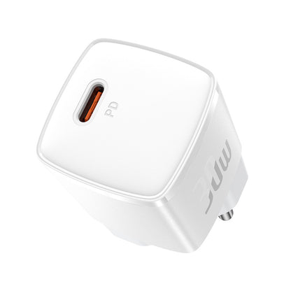 Baseus Cube Pro nettverkslader, 30W, 3A, 1 x USB-C, Hvit CCXF000302