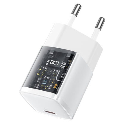 Baseus Cube Pro nettverkslader, 30W, 3A, 1 x USB-C, Hvit CCXF000302