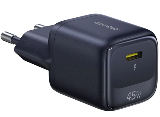 Baseus EnerFill FN22 Nettlader, 45W, 3A, 1 x USB-C, Svart E0123300