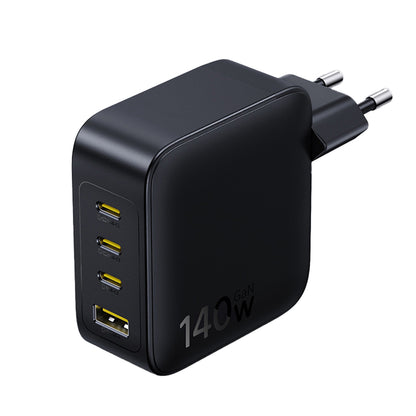 Baseus EnerFill FH11 nettverkslader, 140W, 5A, 1 x USB-A - 3 x USB-C, Svart E0121J00