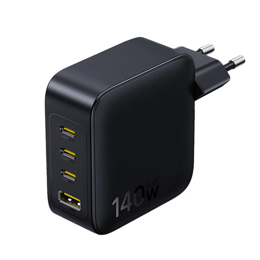 Baseus EnerFill FH11 nettverkslader, 140W, 5A, 1 x USB-A - 3 x USB-C, Svart E0121J00