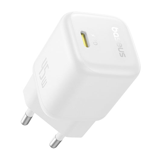 Baseus PicoGo Nettlader, 45W, 3A, 1 x USB-C, Hvit P10176800213-00
