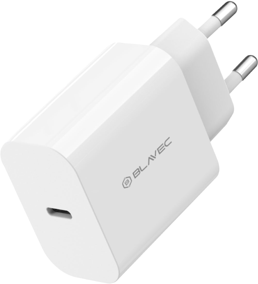 Blavec BC-14 nettadapter, 30 W, 3 A, 1 x USB-C, hvit