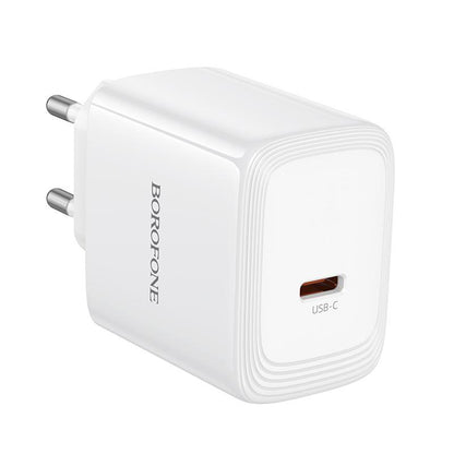 Borofone BN33 Fuente nettadapter, 40W, 1 x USB-C, hvit