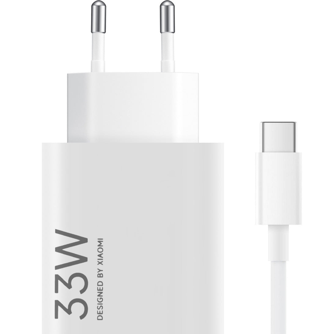 Nettlader med USB-C-kabel Xiaomi, 33W, 3A, 1 x USB-A, Hvit BHR9956EU