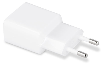 Nettlader med USB-C-kabel MaXlife MXTC-01, 10,5W, 2,1A, 1 x USB-A, hvit