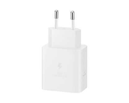 Samsung nettverkslader med USB-C-kabel, 45W, 4.05A, 1 x USB-C, Hvit EP-T4511XWEGEU