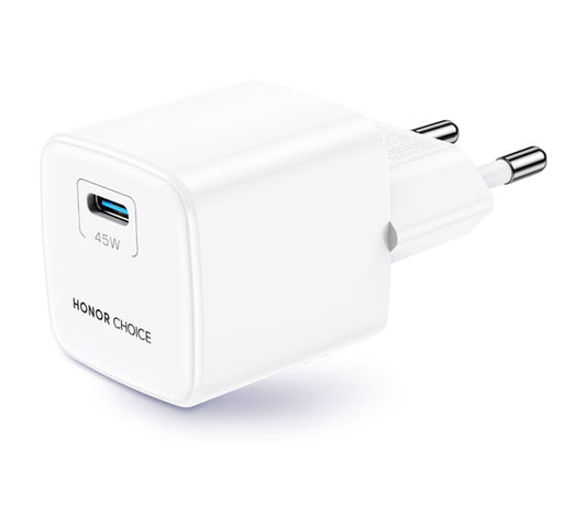 Nettlader med USB-C-kabel Honor Choice CP045E, 45W, 3A, 1 x USB-C, Hvit 5504ALHP