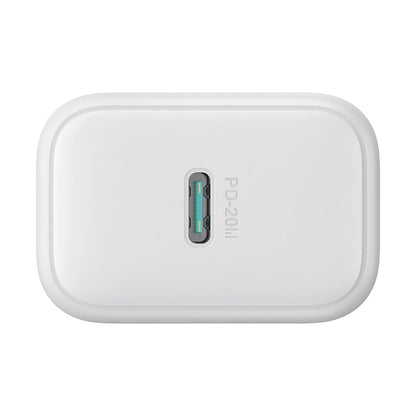Nettlader med Lightning-kabel Joyroom JR-TCF20, 20W, 3A, 1 x USB-C, Hvit