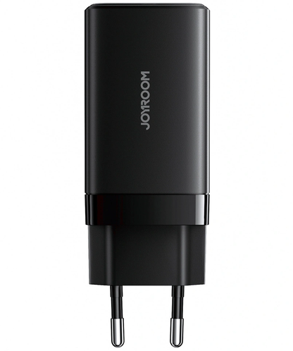 Nettlader med USB-C-kabel Joyroom JR-TG10, 65W, 3,25A, 1 x USB-A - 2 x USB-C, Svart