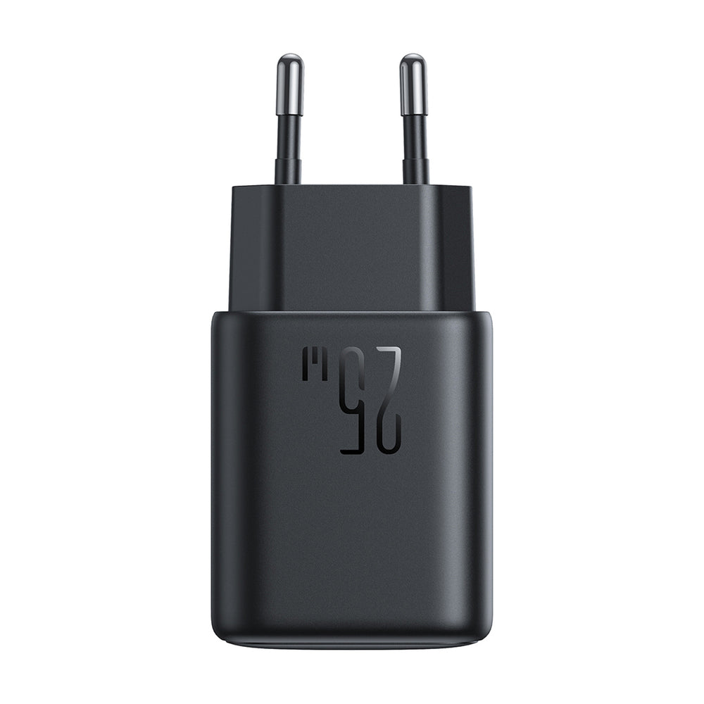 Nettlader med USB-C-kabel Joyroom JR-TCF23, 25W, 3A, 1 x USB-C, Svart