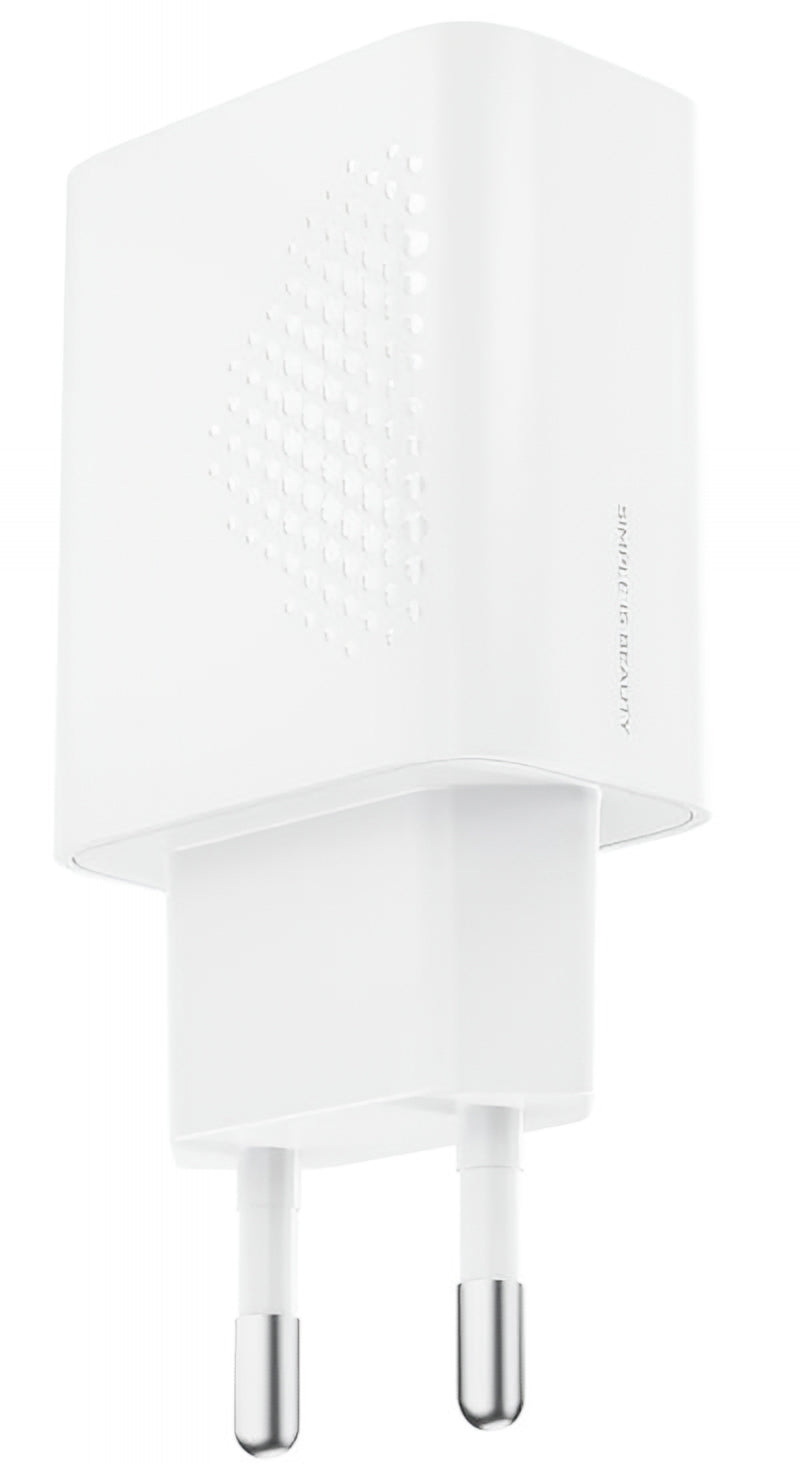 Nettlader med USB-C-kabel XO Design L159, 18W, 3A, 1 x USB-A, Hvit