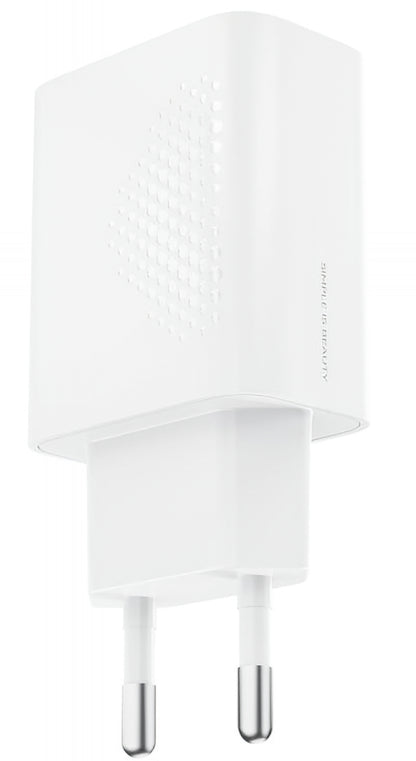 Nettlader med USB-C-kabel XO Design L159, 18W, 3A, 1 x USB-A, Hvit