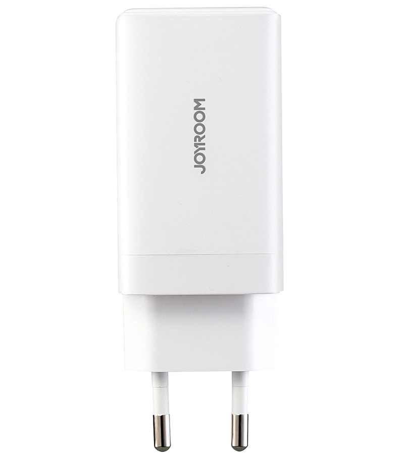 Nettlader med USB-C-kabel Joyroom JR-TG10, 65W, 3.25A, 1 x USB-A - 2 x USB-C, Hvit