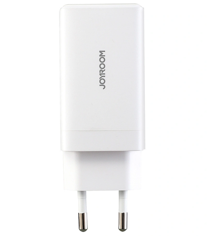 Nettlader med USB-C-kabel Joyroom JR-TG10, 65W, 3.25A, 1 x USB-A - 2 x USB-C, Hvit