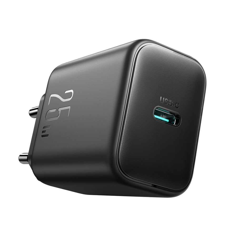 Nettlader med USB-C-kabel Joyroom JR-TCF23, 25W, 3A, 1 x USB-C, Svart