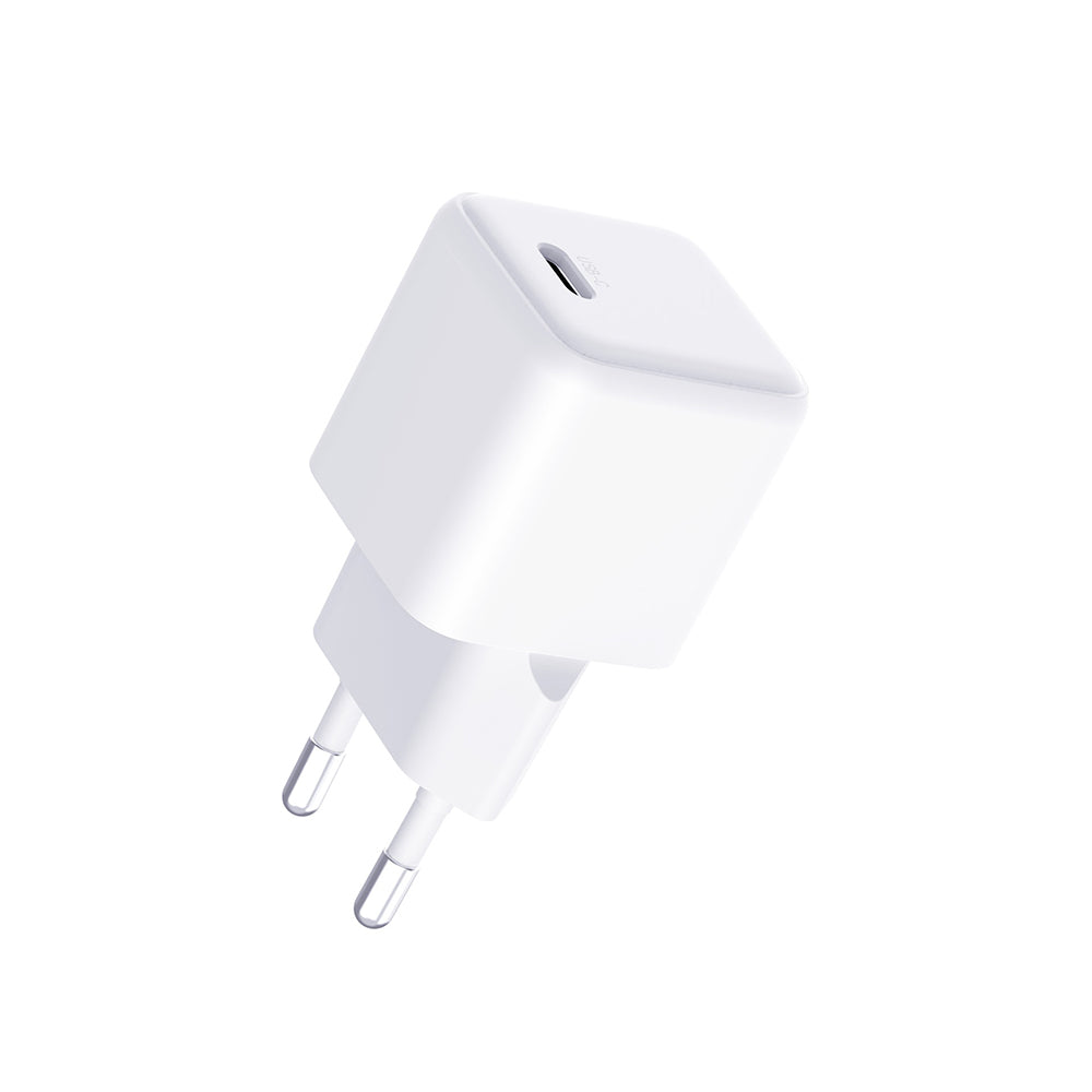 Nettlader med USB-C-kabel 3MK Hyper, 25W, 3A, 1 x USB-C, Hvit