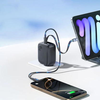 Nettlader med USB-C-kabel Baseus EnerCore CJ11, 45W, 3A, 1 x USB-C, Svart Z0004800