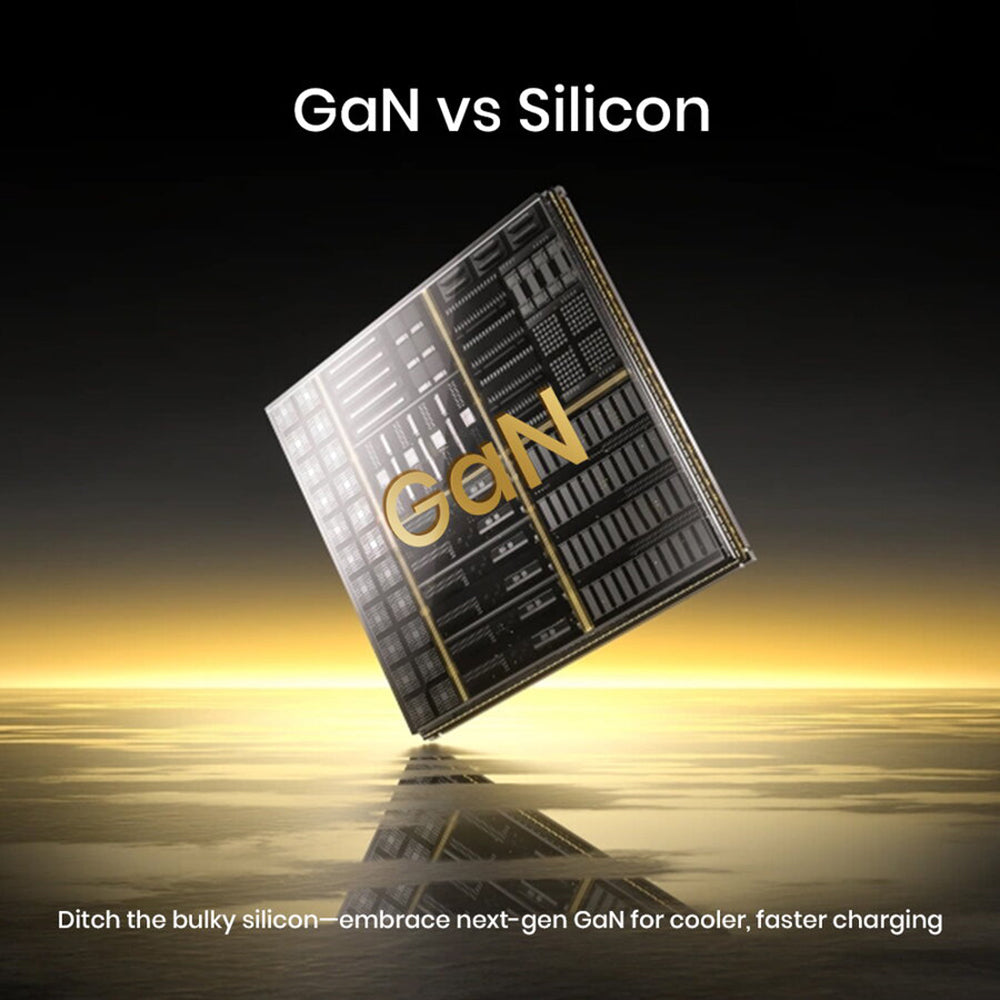 Nettlader med USB-C-kabel Lito LC25T, 65W, 3.25A, 1 x USB-A - 2 x USB-C, Svart