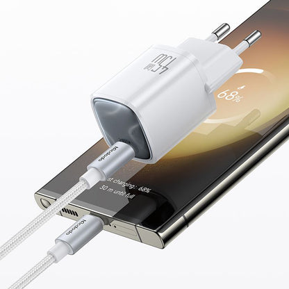 Nettlader med USB-C-kabel Mcdodo Nano CH-4433, 45W, 3A, 1 x USB-C, Svart