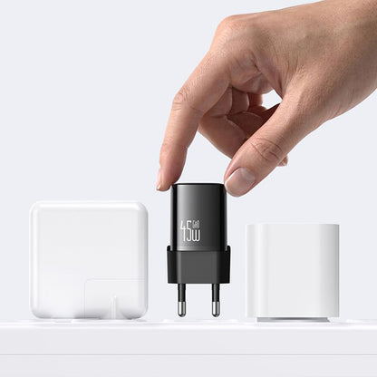 Nettlader med USB-C-kabel Mcdodo Nano CH-4433, 45W, 3A, 1 x USB-C, Svart