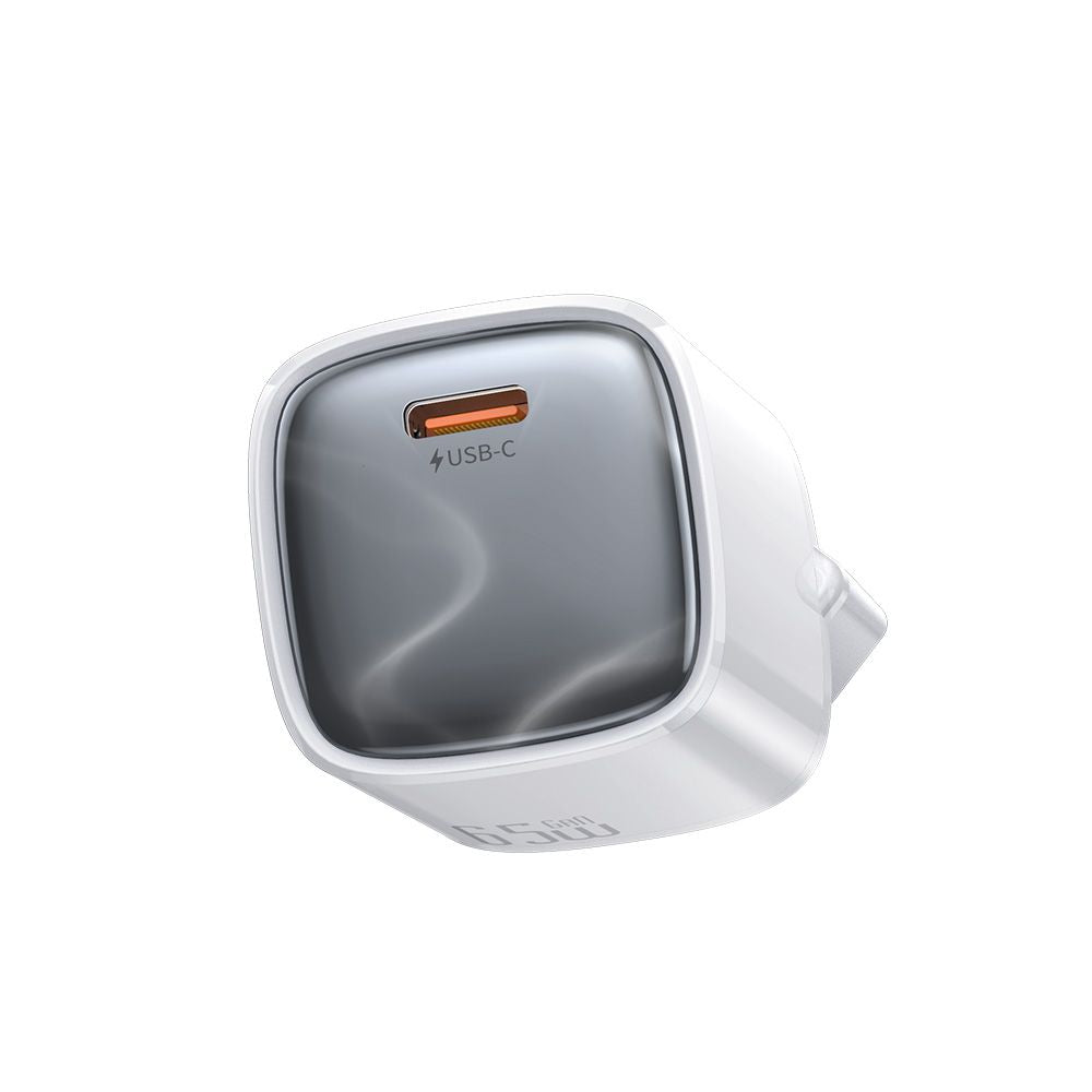 Nettlader med USB-C-kabel Mcdodo Nano CH-8263, 65W, 3,25A, 1 x USB-C, hvit