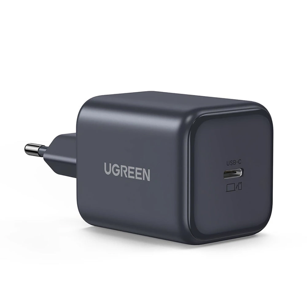 Nettlader med USB-C-kabel UGREEN X524 (65054), 45W, 3A, 1 x USB-C, svart