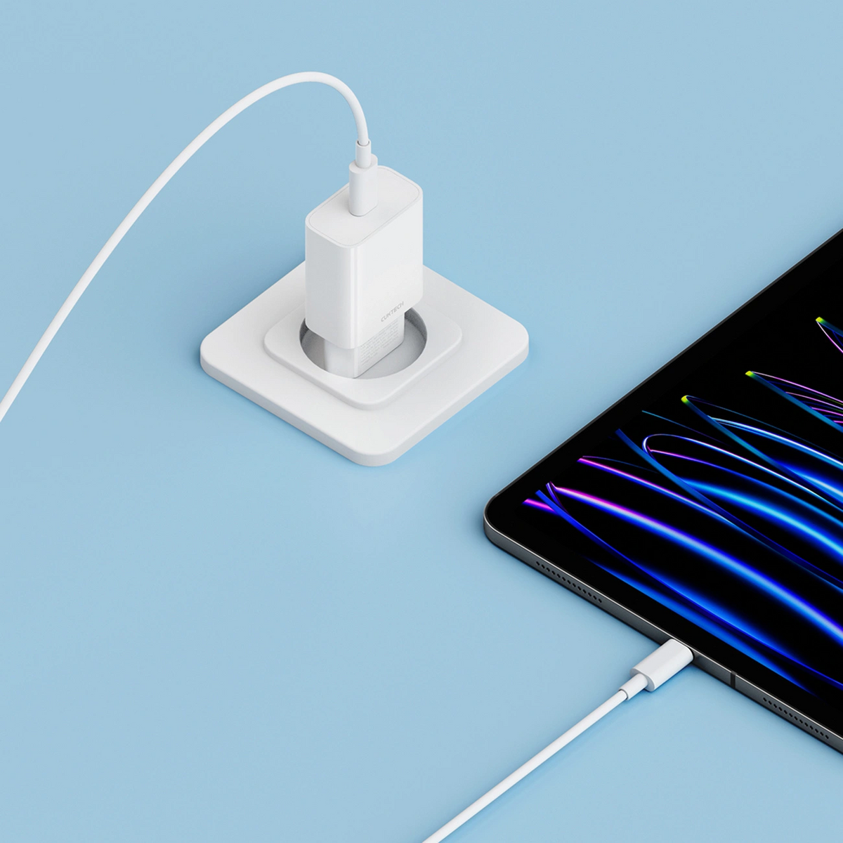 Cuktech HA716C nettadapter, 20W, 3A, 1 x USB-C, hvit