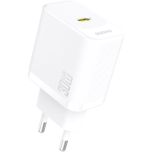 Dudao A27P Nettlader, 30W, 3A, 1 x USB-C, Hvit