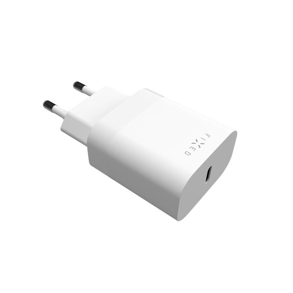 Nettlader Fixed, 20W, 3A, 1 x USB-C, Hvit