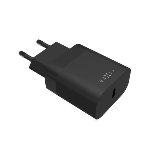 Nettlader Fixed, 20W, 3A, 1 x USB-C, Svart