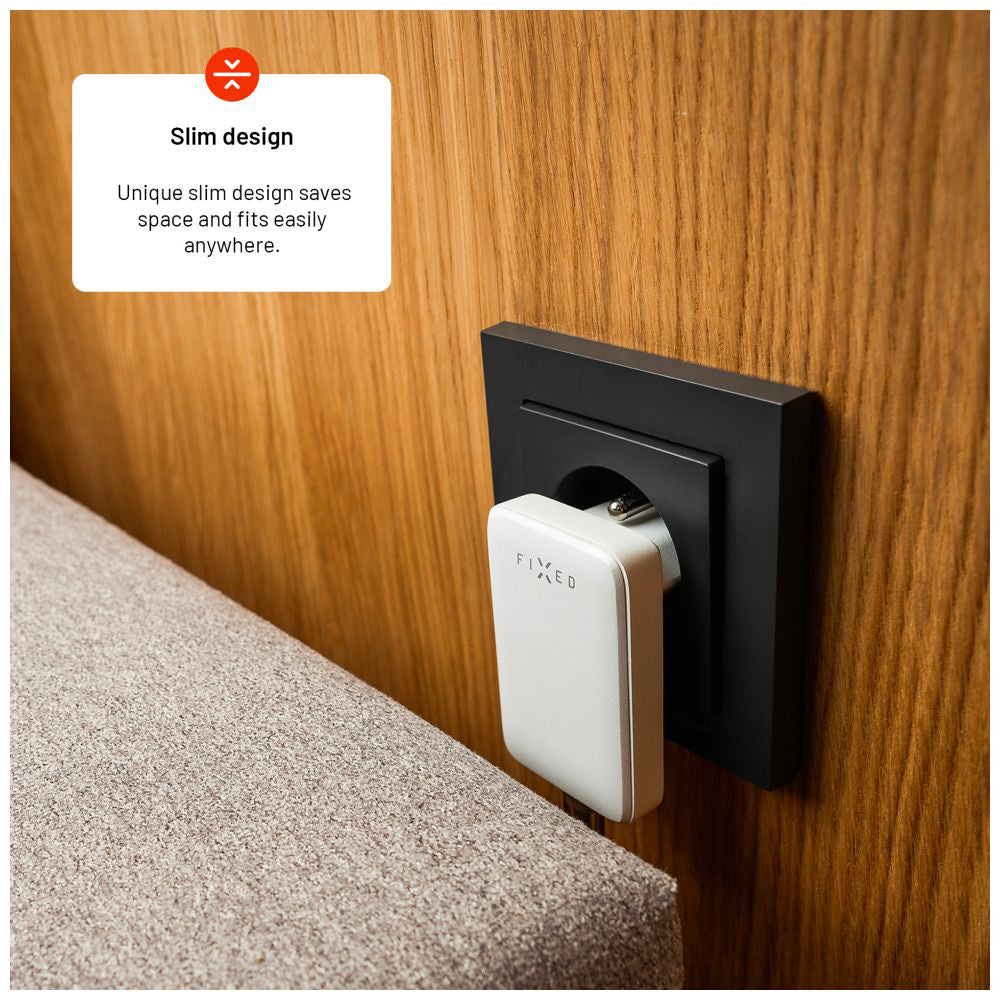 Nettlader Fixed, 30W, 3A, 1 x USB-C, Hvit