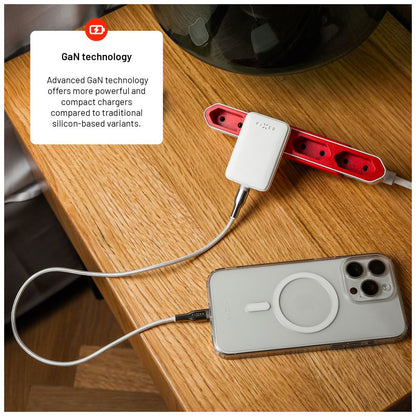 Nettlader Fixed, 30W, 3A, 1 x USB-C, Hvit