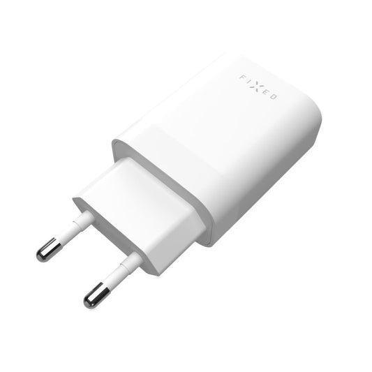 Nettlader Fixed, 35W, 3A, 2 x USB-C, Hvit