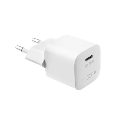 Nettlader Fixed Mini, 20W, 3A, 1 x USB-C, Hvit