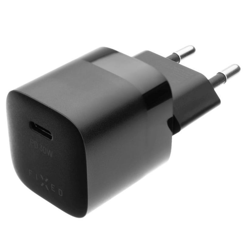 Nettlader Fixed Mini, 30W, 3A, 1 x USB-C, Svart