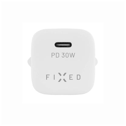 Nettlader Fixed Mini, 30W, 3A, 1 x USB-C, Hvit