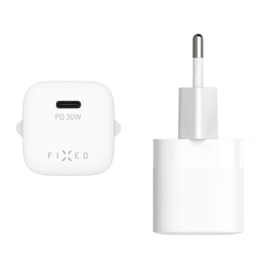 Lader Nettverk Fixed Mini2, 30W, 3A, 1 x USB-C, Hvit