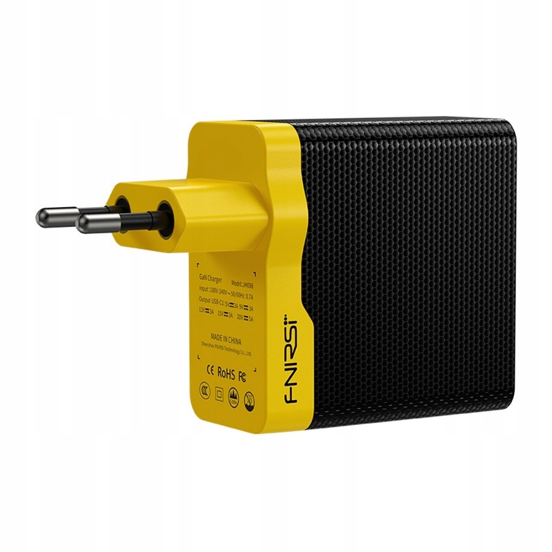 Fnirsi nettadapter, 65W, 3,25A, 1 x USB-C, svart
