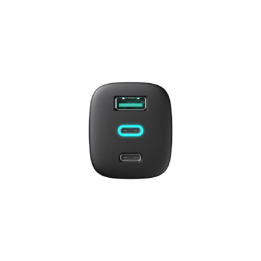 Nettlader HAVIT UC10, 65W, 3A, 1 x USB-A - 2 x USB-C, Svart