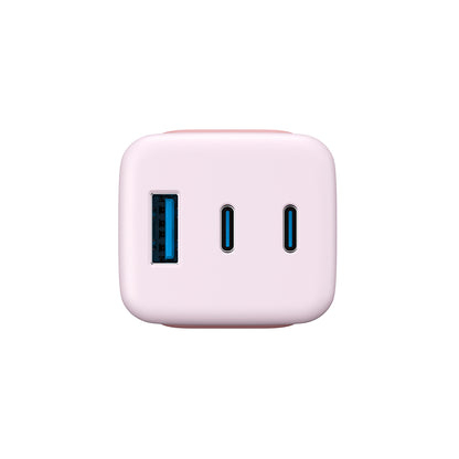 Nettlader HAVIT UC260, 65W, 3A, 1 x USB-A - 2 x USB-C, Rosa
