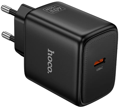 HOCO N83 Nettlader, 40W, 3A, 1 x USB-C, Svart