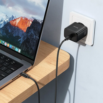HOCO N83 Nettlader, 40W, 3A, 1 x USB-C, Svart