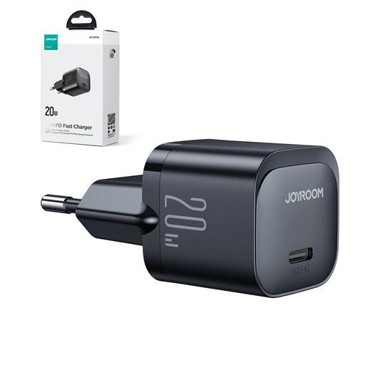 Joyroom JR-TCF02 nettverkslader, 20W, 3A, 1 x USB-C, Svart