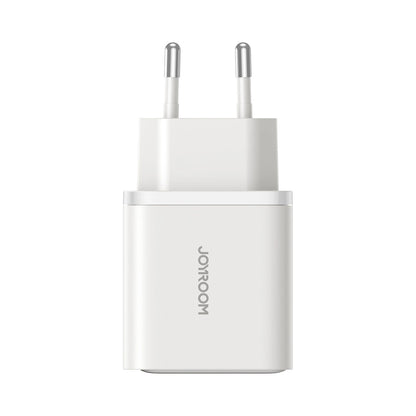Joyroom JR-TCF15 nettverkslader, 30W, 5A, 1 x USB-A - 1 x USB-C, Hvit