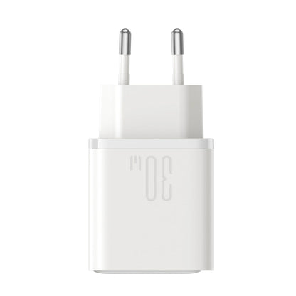 Joyroom JR-TCF15 nettverkslader, 30W, 5A, 1 x USB-A - 1 x USB-C, Hvit