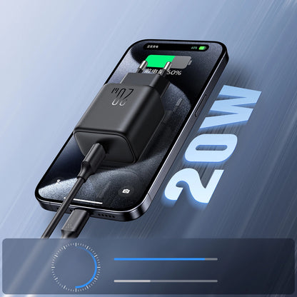 Nettlader Joyroom JR-TCF20, 20W, 3A, 1 x USB-C, Svart