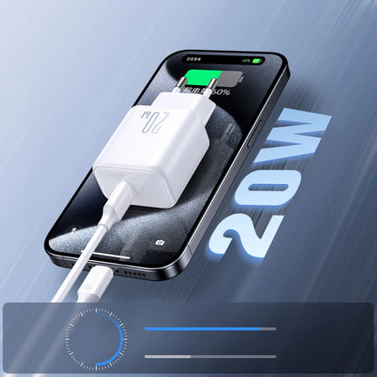Nettlader Joyroom JR-TCF20, 20W, 3A, 1 x USB-C, Hvit